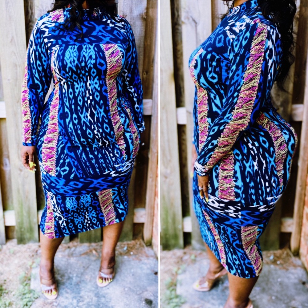 Peacock Dress